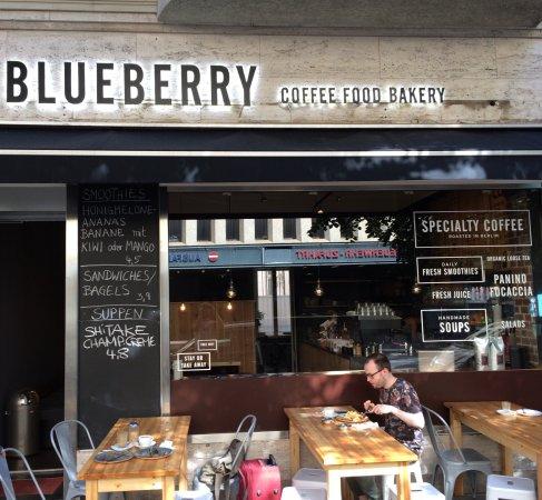 Blueberry Coffee Food Bakery