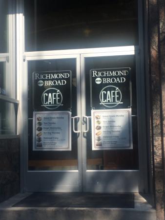 Richmond on Broad Cafe