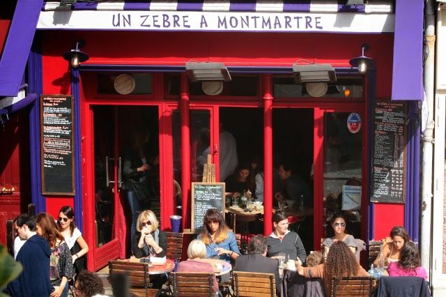 Un Zebre a Montmartre