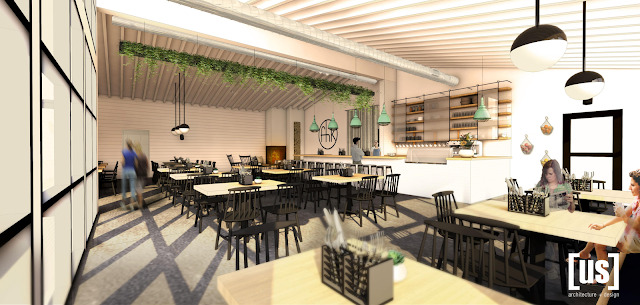Farmhouse Kitchen and Silo Bar